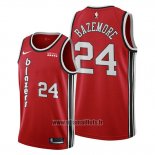 Maillot Portland Trail Blazers Kent Bazemore No 24 Classic Edition Rouge