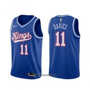 Maillot Sacramento Kings Bob Davies NO 11 Classic 1990-1994 Bleu