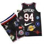 Maillot Supreme x Nike No 94 Noir