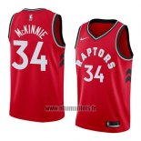 Maillot Tornto Raptors Alfonzo Mckinnie No 34 Icon 2018 Rouge