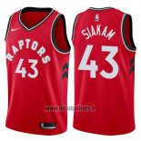 Maillot Tornto Raptors Pascal Siakam No 43 Icon 2017-18 Rouge
