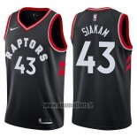 Maillot Tornto Raptors Pascal Siakam No 43 Statement 2017-18 Noir