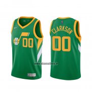 Maillot Utah Jazz Donovan Jordan Clarkson No 00 2020-21 Vert