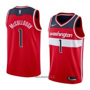 Maillot Washington Wizards Chris Mccullough No 1 Icon 2018 Rouge