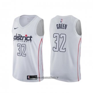 Maillot Washington Wizards Jeff Green NO 32 Ville Blanc