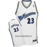 Maillot Washington Wizards Michael Jordan No 23 Retro Blanc