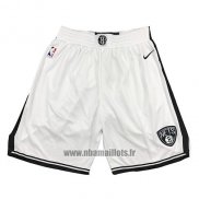 Short Brooklyn Nets Association 2019 Blanc