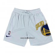 Short Golden State Warriors Big Logo Just Don Blanc