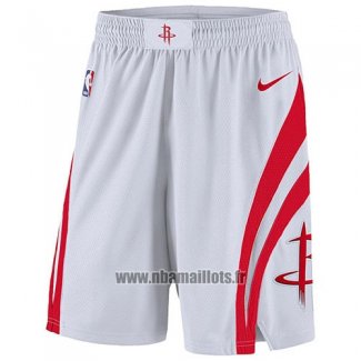 Short Houston Rockets 2017-18 Blanc