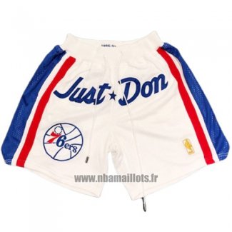 Short Philadelphia 76ers Just Don Blanc