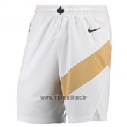 Short Tornto Raptors Ville 2018 Blanc