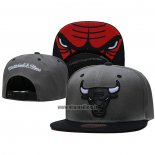 Casquette Chicago Bulls Mitchell & Ness Gris