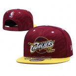 Casquette Cleveland Cavaliers 9FIFTY Snapback Jaune Rouge
