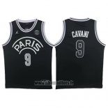 Maillot AJ x PSG Cavani No 9 Noir