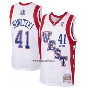 Maillot All Star 2004 Dirk Nowitzki NO 41 Blanc