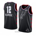 Maillot All Star 2019 San Antonio Spurs Lamarcus Aldridge No 12 Noir