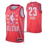 Maillot All Star 2022 Golden State Warriors Draymond Green NO 23 Marron