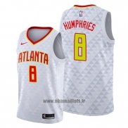 Maillot Atlanta Hawks Isaac Humphries No 8 Blanc Association