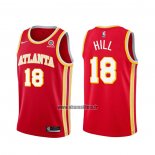 Maillot Atlanta Hawks Solomon Hill No 18 Icon 2020-21 Rouge