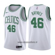 Maillot Boston Celtics Aron Baynes No 46 Association 2017-18 Blanc