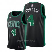 Maillot Boston Celtics Carsen Edwards No 4 Statement 2019-20 Noir