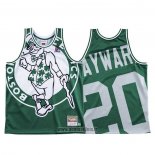 Maillot Boston Celtics Gordon Hayward NO 20 Mitchell & Ness Big Face Vert