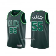 Maillot Boston Celtics Jeff Teague No 55 Earned 2020-21 Vert