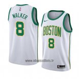 Maillot Boston Celtics Kemba Walker No 8 Ville 2019-20 Blanc