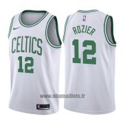 Maillot Boston Celtics Terry Rozier No 12 Association 2017-18 Blanc