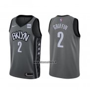 Maillot Brooklyn Nets Blake Griffin No 2 Statement 2020 Gris