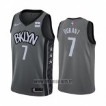 Maillot Brooklyn Nets Kevin Durant No 7 Statement 2019-20 Gris