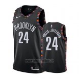 Maillot Brooklyn Nets Rondae Hollis Jefferson No 24 Ville 2019 Noir