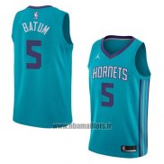 Maillot Charlotte Hornets Nicolas Batum No 5 Icon 2018 Vert