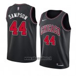 Maillot Chicago Bulls Brandon Sampson No 44 Statement 2018 Noir