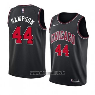 Maillot Chicago Bulls Brandon Sampson No 44 Statement 2018 Noir