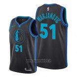 Maillot Dallas Mavericks Boban Marjanovic No 51 Ville Noir