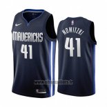 Maillot Dallas Mavericks Dirk Nowitzki No 41 Statement 2019-20 Bleu