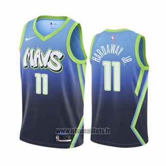 Maillot Dallas Mavericks Tim Hardaway Jr. No 11 Ville Edition Bleu