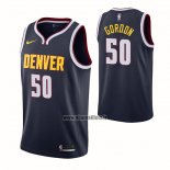 Maillot Denver Nuggets Aaron Gordon NO 50 Icon 2021 Bleu