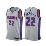 Maillot Detroit Pistons Glenn Robinson Iii NO 22 Statement Gris