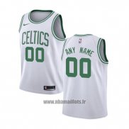 Maillot Enfant Boston Celtics Personnalise 2017-18 Blanc