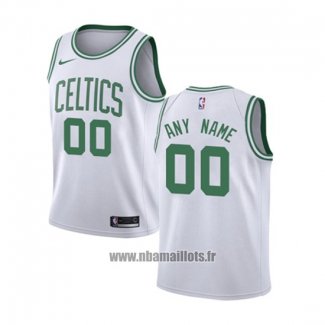 Maillot Enfant Boston Celtics Personnalise 2017-18 Blanc