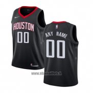 Maillot Enfant Houston Rockets Personnalise 2017-18 Noir