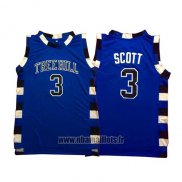 Maillot Film Tree Hill Nathan Scott No 3 Bleu