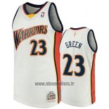 Maillot Golden State Warriors Draymond Green No 23 2009-10 Hardwood Classics Blanc