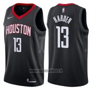 Maillot Houston Rockets James Harden No 13 2017-18 Noir