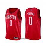 Maillot Houston Rockets Marquese Chriss NO 0 Earned Rouge