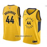 Maillot Indiana Pacers Bojan Bogdanovic No 44 Statement 2018 Jaune