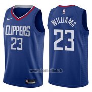 Maillot Los Angeles Clippers Lou Williams No 23 Icon 2017-18 Bleu