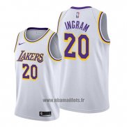 Maillot Los Angeles Lakers Andre Ingram No 20 Association Blanc